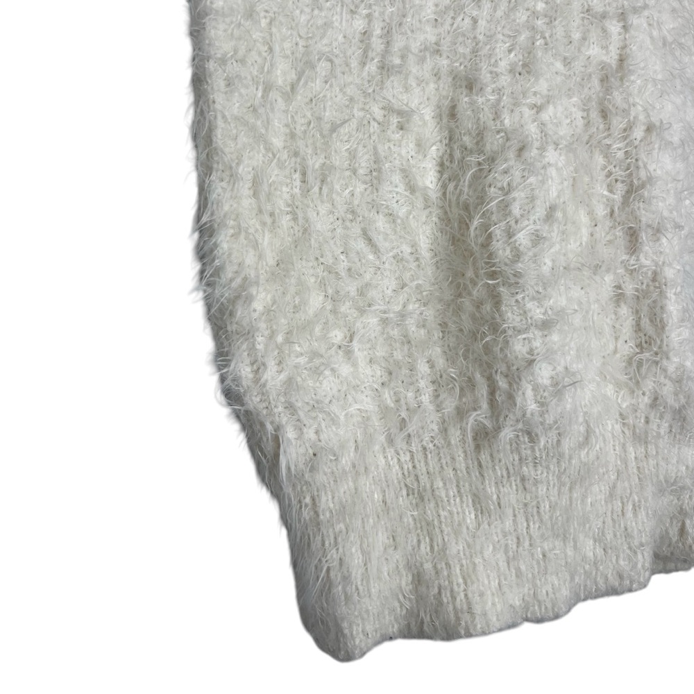 Express Cream Wool Turtleneck Sweater Vest Size XS - Picture 2 of 3